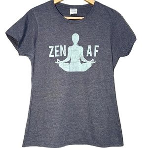 Zen AF Short Sleeve T-shirt Blue